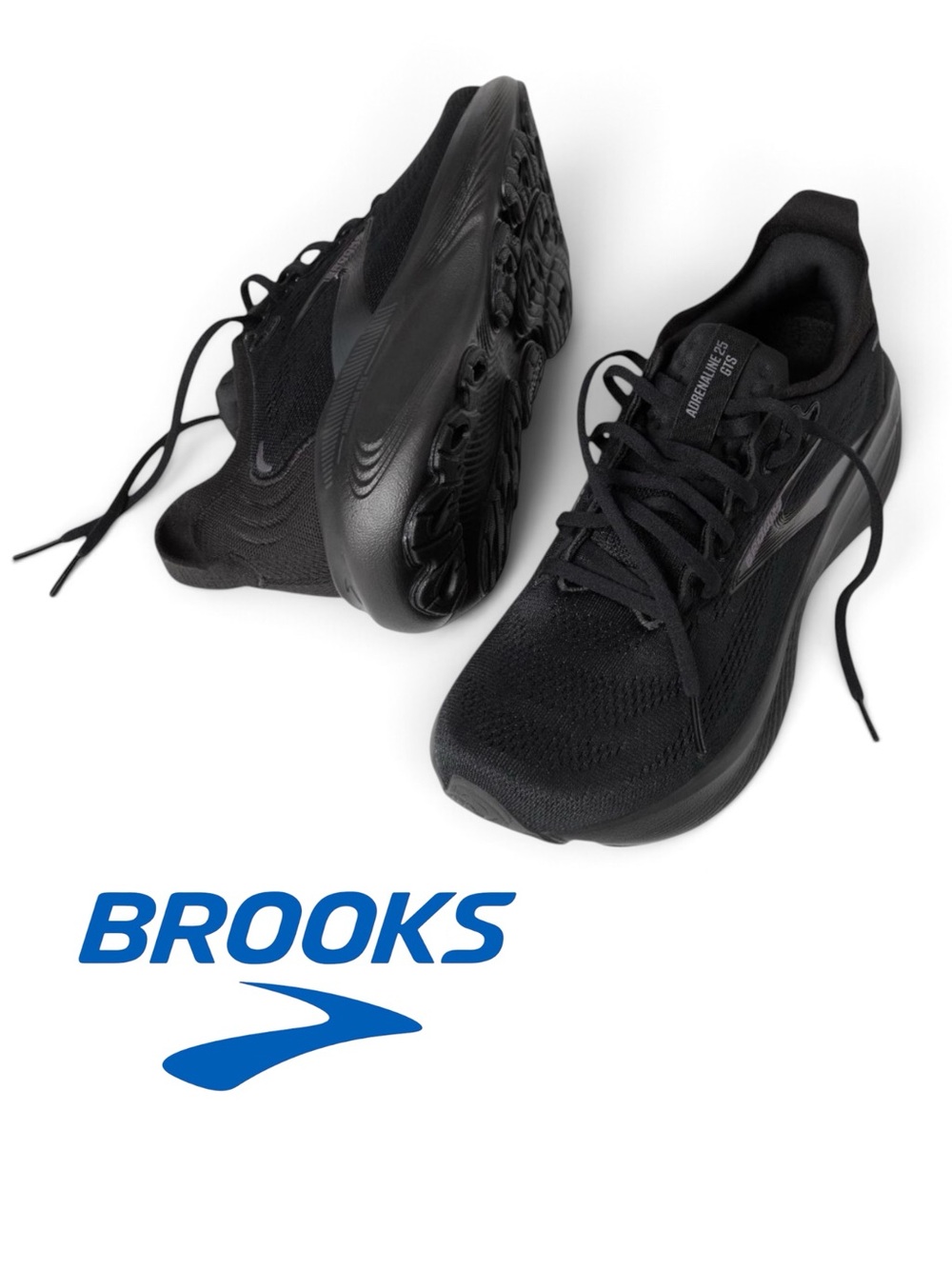 NEW IN BOX Brook's Men's Adrenaline GTS 25 Black Running Shoes